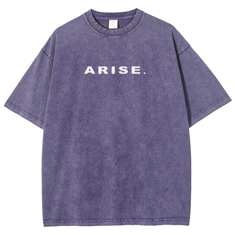 Solo Leveling Unisex Fit Washed T-Shirt 250207205