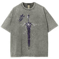 Solo Leveling Unisex Fit Washed T-Shirt 2503002292