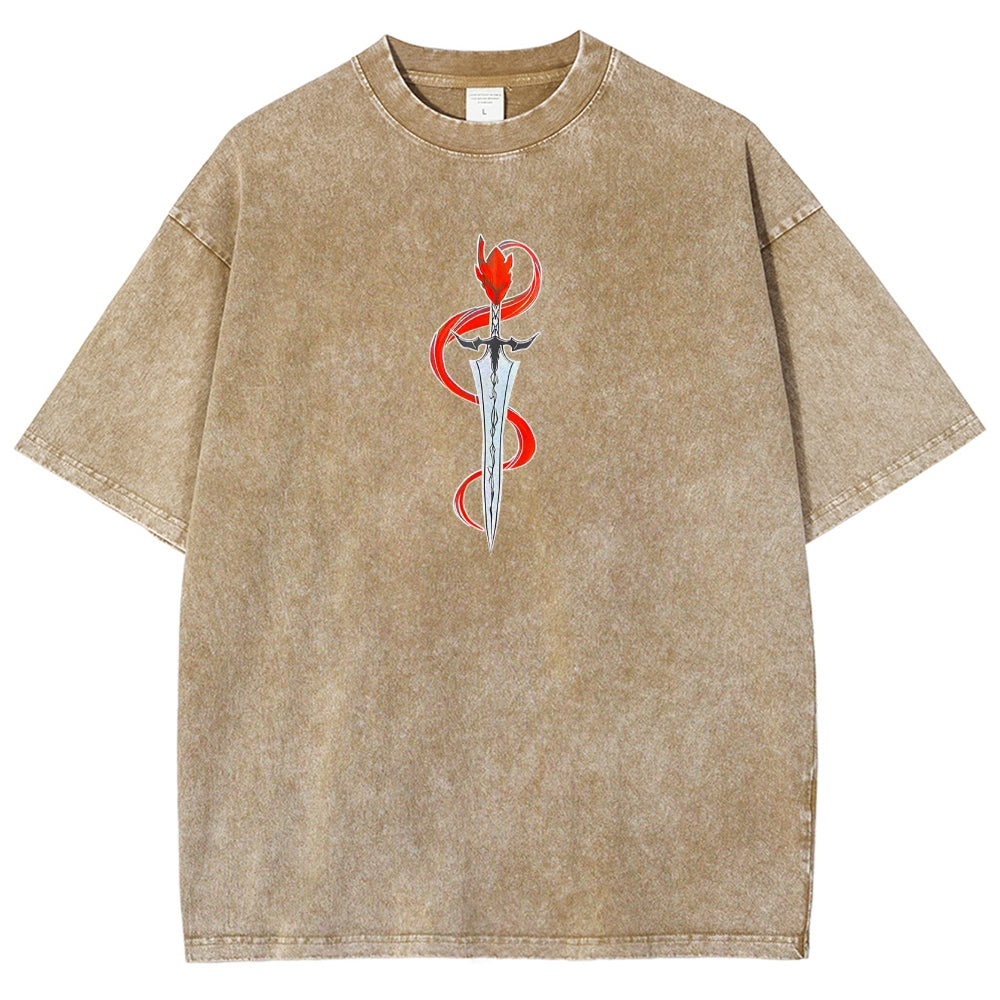 Solo-leveling Unisex Fit Washed T-Shirt 2503010123