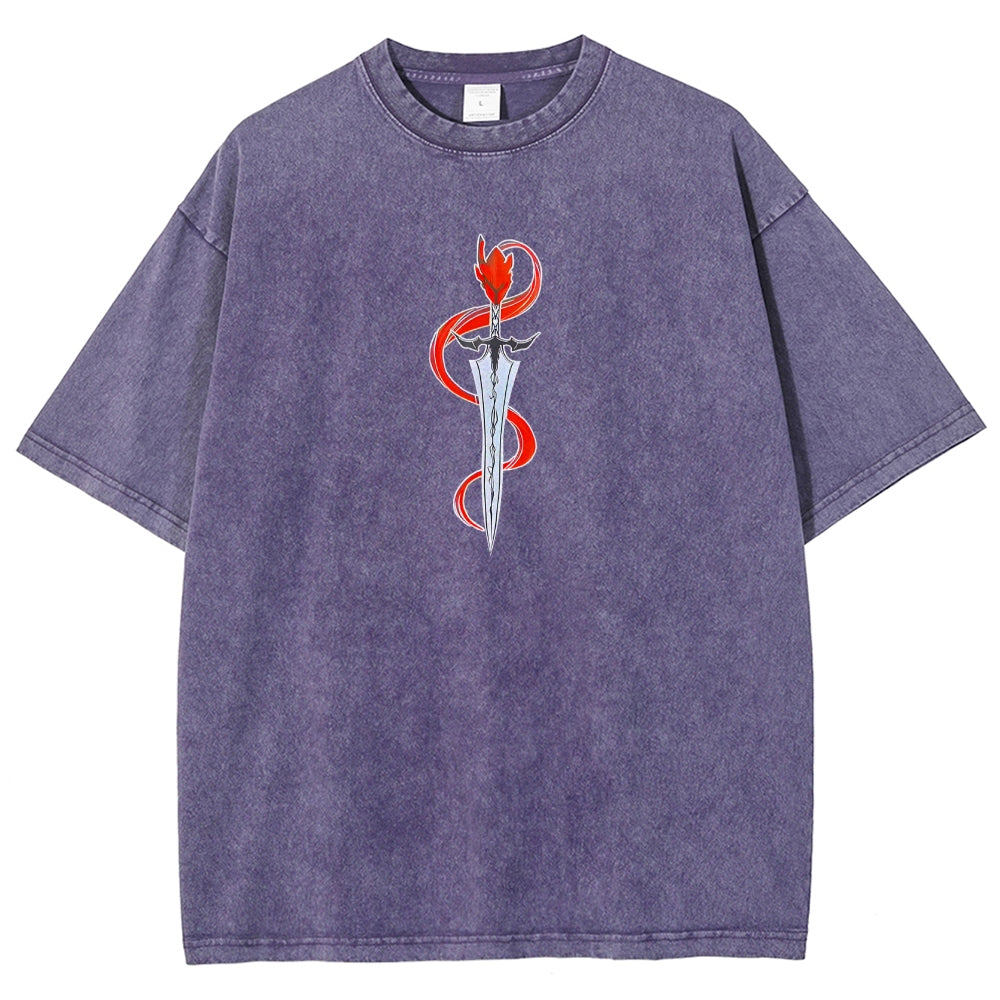 Solo-leveling Unisex Fit Washed T-Shirt 2503010123