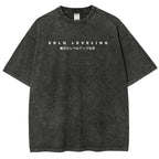 Solo-leveling Unisex Fit Washed T-Shirt 2503010751