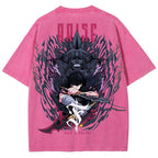 Solo-leveling Unisex Fit Washed T-Shirt 2503010752