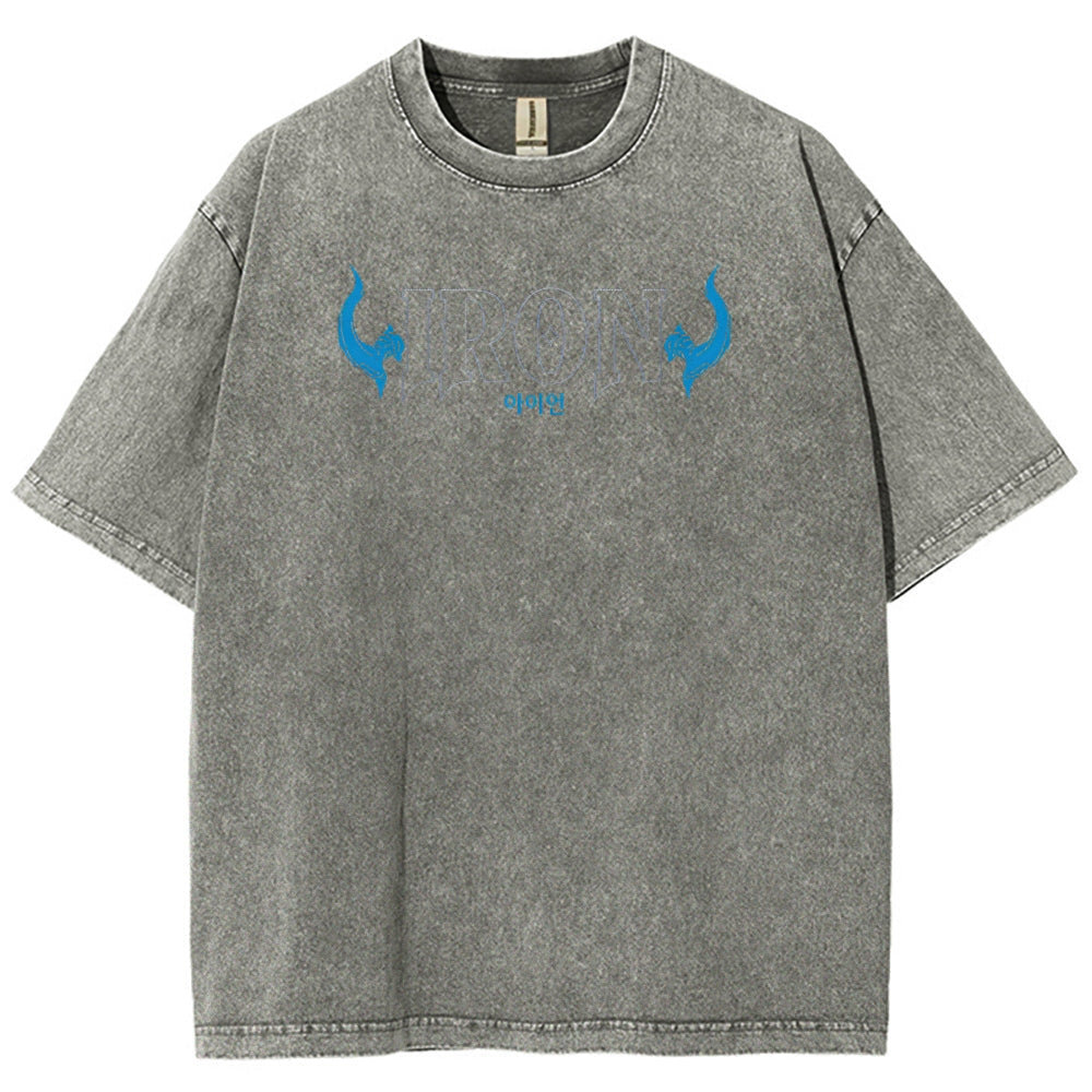 Solo-Leveling Unisex Fit Washed T-Shirt 2503012793