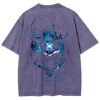 Solo-Leveling Unisex Fit Washed T-Shirt 2503012793