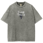Shadow Monarch Printed Unisex Washed T-Shirt