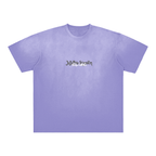 Clap and Crush Streetwear Shirt Purple Washed Heavy Weight
