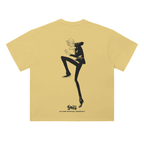 Black Leg Neon Streetwear Shirt Yellow