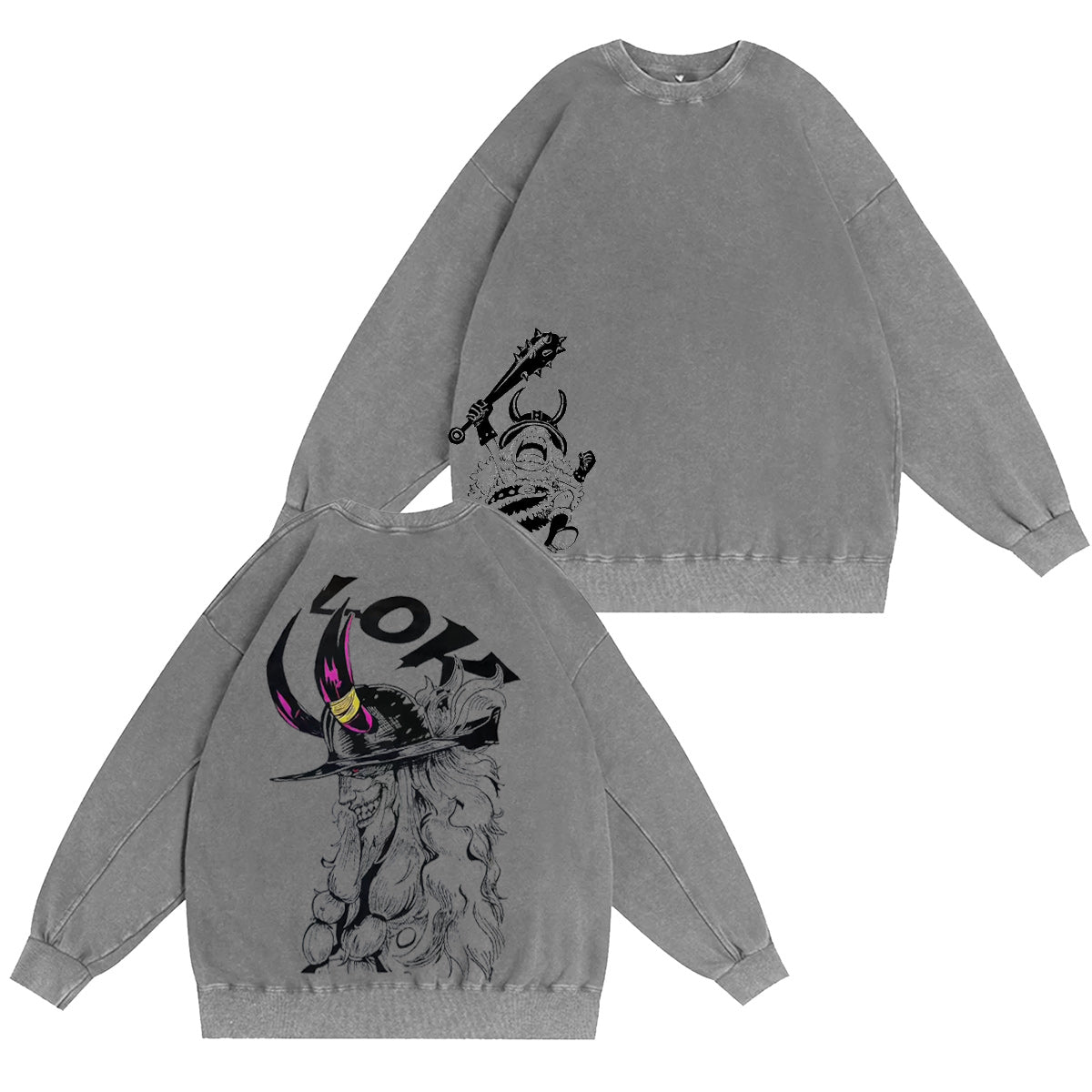 Loki One Piece Anime Oversized T-shirt/Crewneck/Hoodie