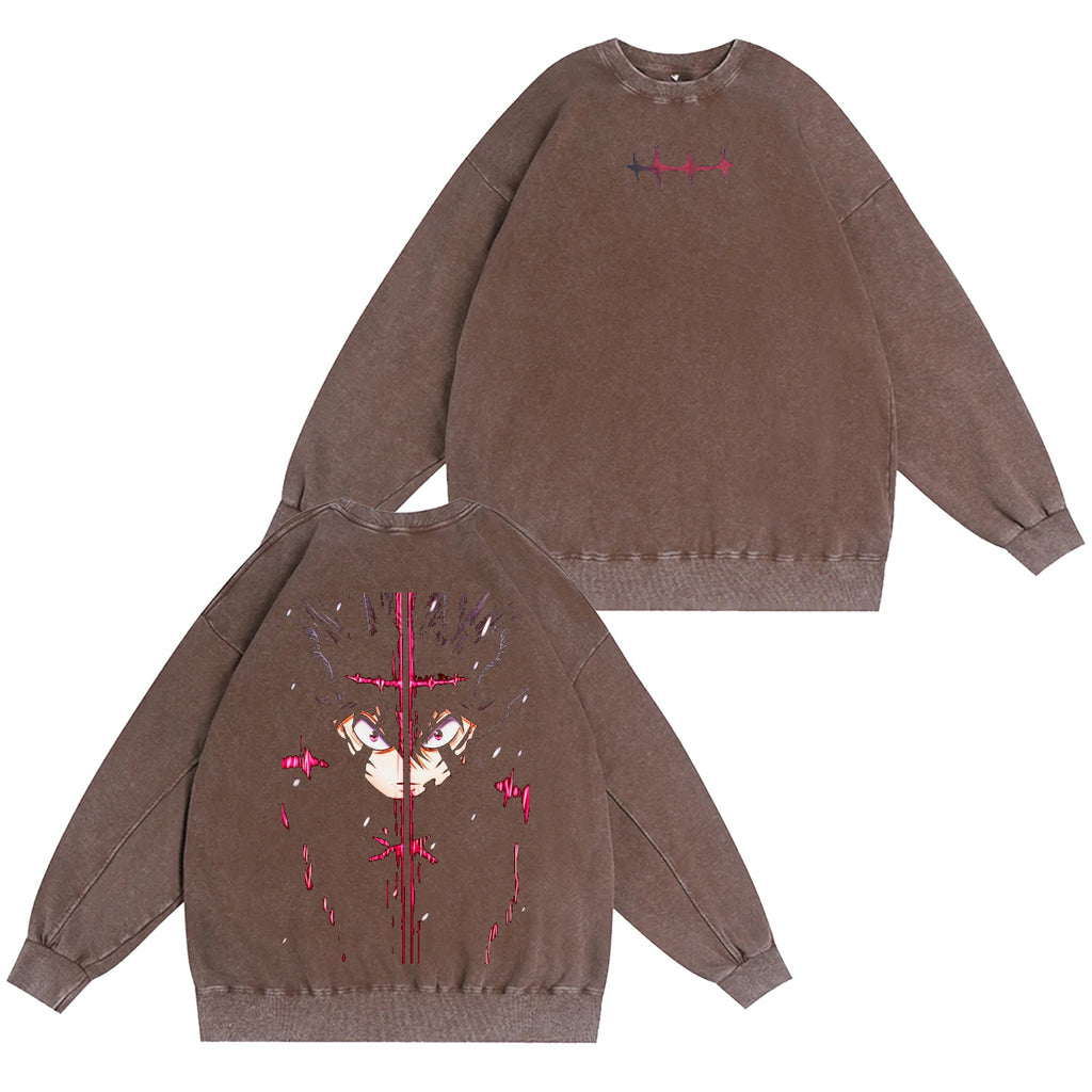 Black Clover Washed T-shirt/Crewneck/Hoodie