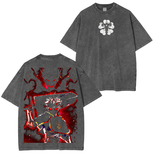 Black Clover Washed T-shirt/Crewneck/Hoodie