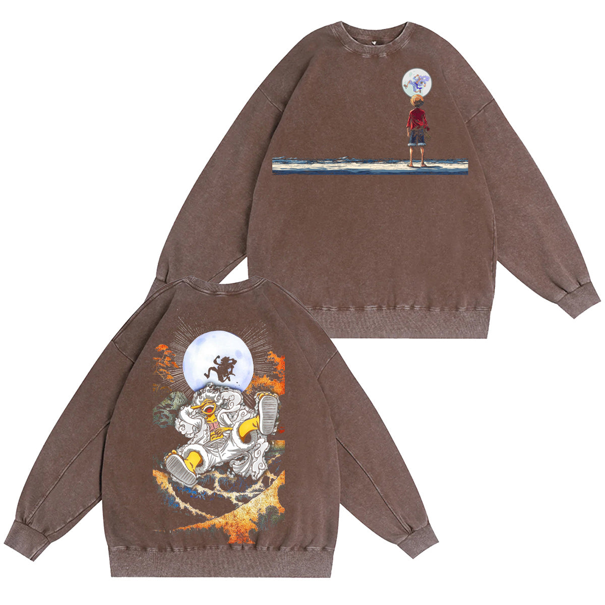 One Piece Washed T-shirt/Crewneck/Hoodie
