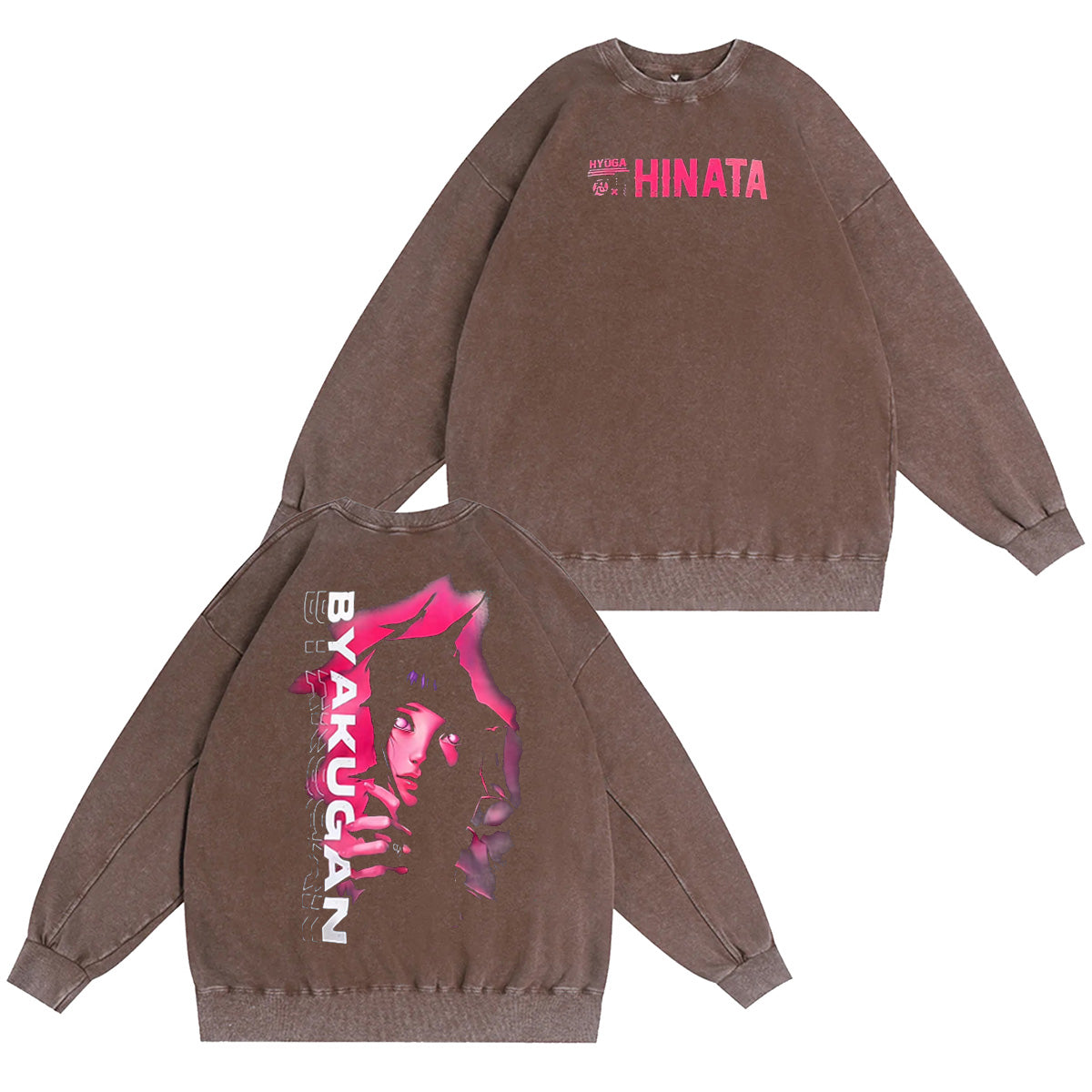 Hinata Hyuga Naruto Washed T-shirt/Crewneck/Hoodie