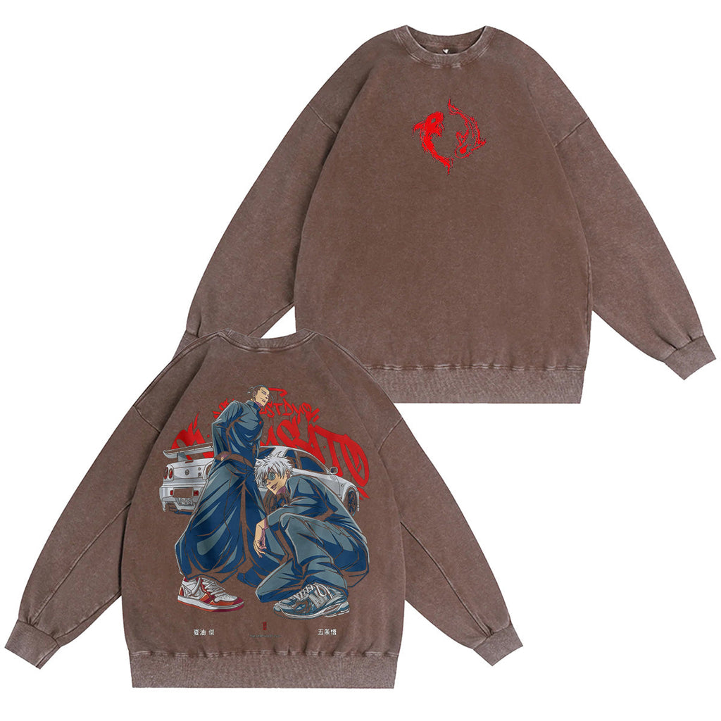 Jujutsu Kaisen Washed T-shirt/Crewneck/Hoodie