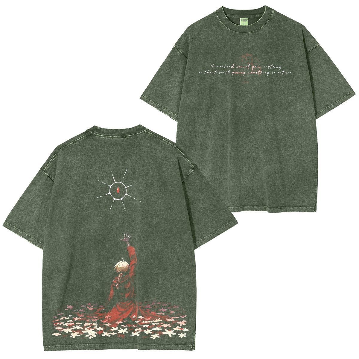 Fullmetal Alchemist Washed T-shirt