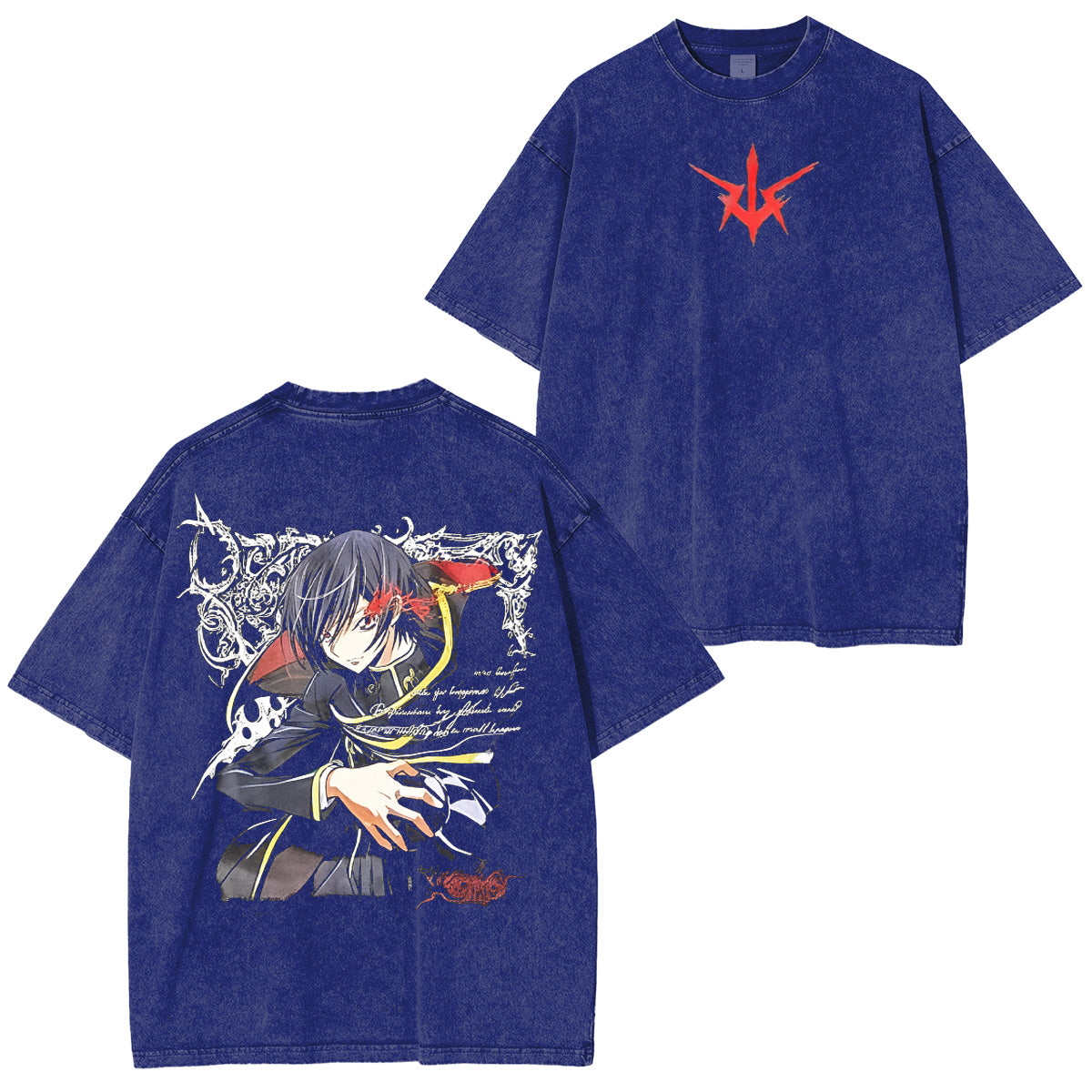Code Geass: Lelouch of the Rebellion Washed T-shirt/Crewneck/Hoodie
