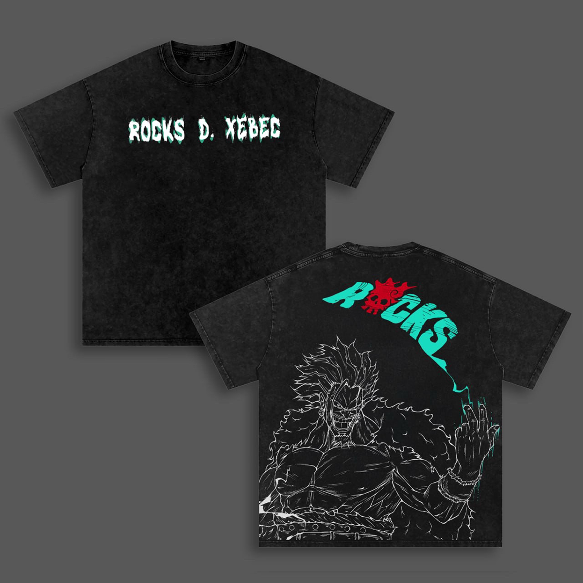 Rock D Xebec Washed T-shirt/Crewneck/Hoodie