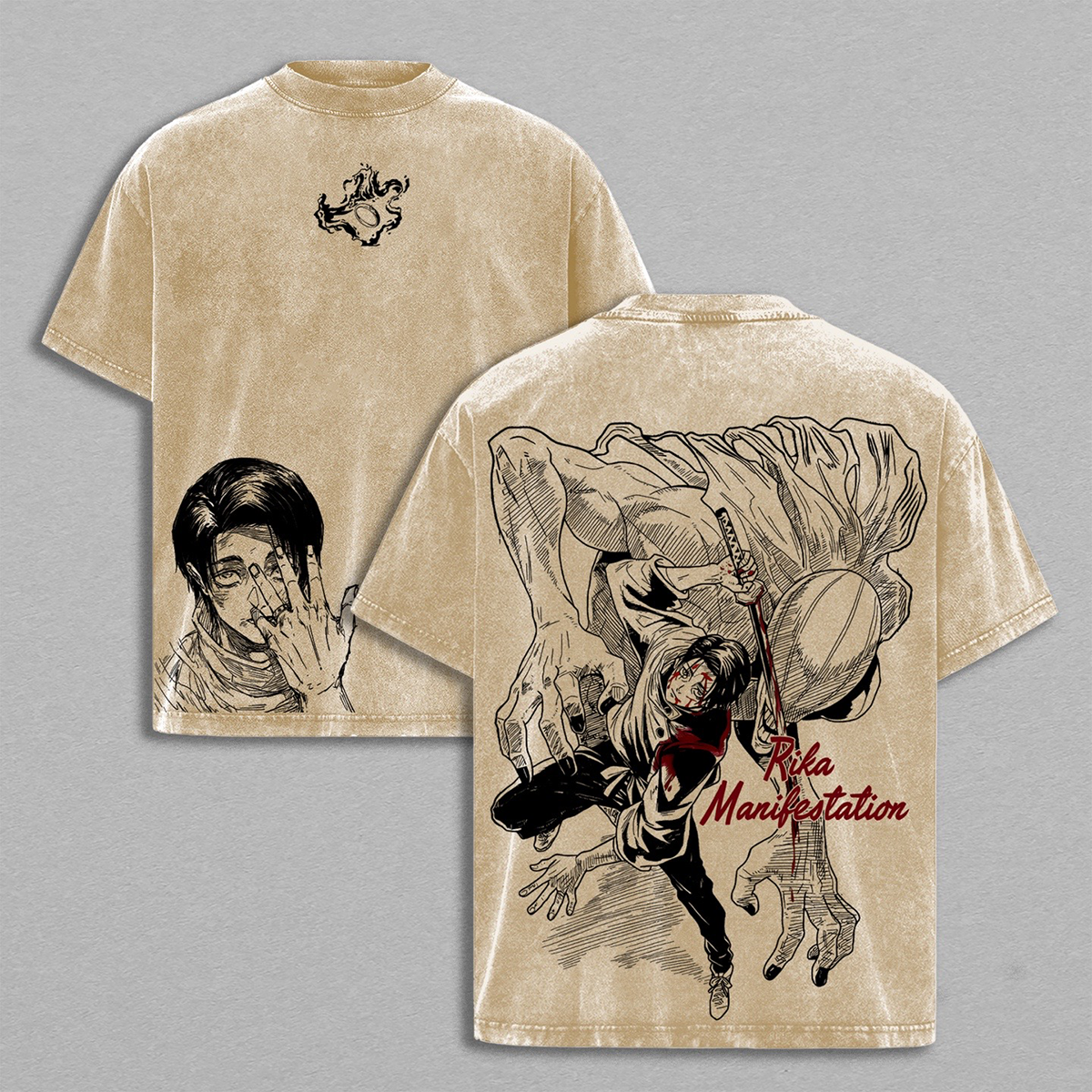 Yuta Okkotsu Jujutsu Kaisen Washed T-shirt/Crewneck/Hoodie