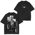 One Piece: Roronoa Zoro Unisex Oversized Washed T-shirt