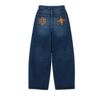 One Piece Washed Jeans