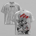 JoJo's Bizarre Adventure Vintage washed T-shirt/Crewneck/Hoodie