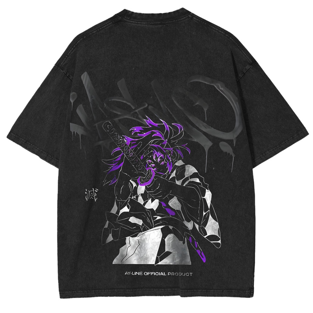 Demon Slayer Kamado Tanjirō Vintage Anime T-Shirts