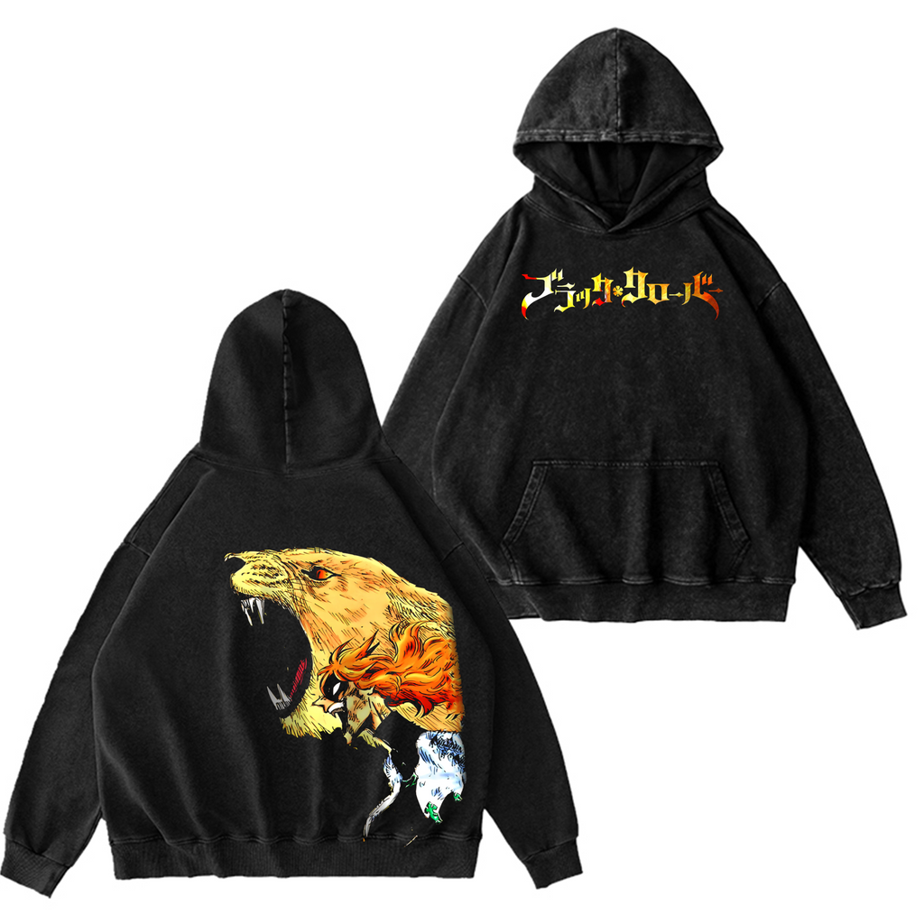 Black Clover Washed T-shirt/Crewneck/Hoodie