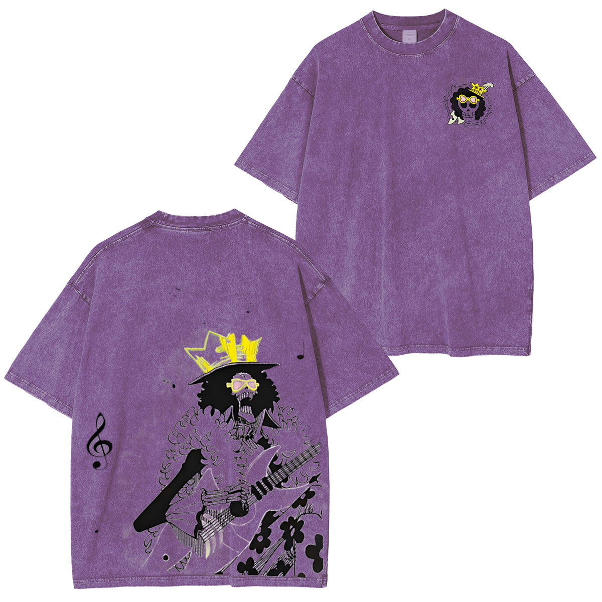 Brook Unisex Washed T-Shirt