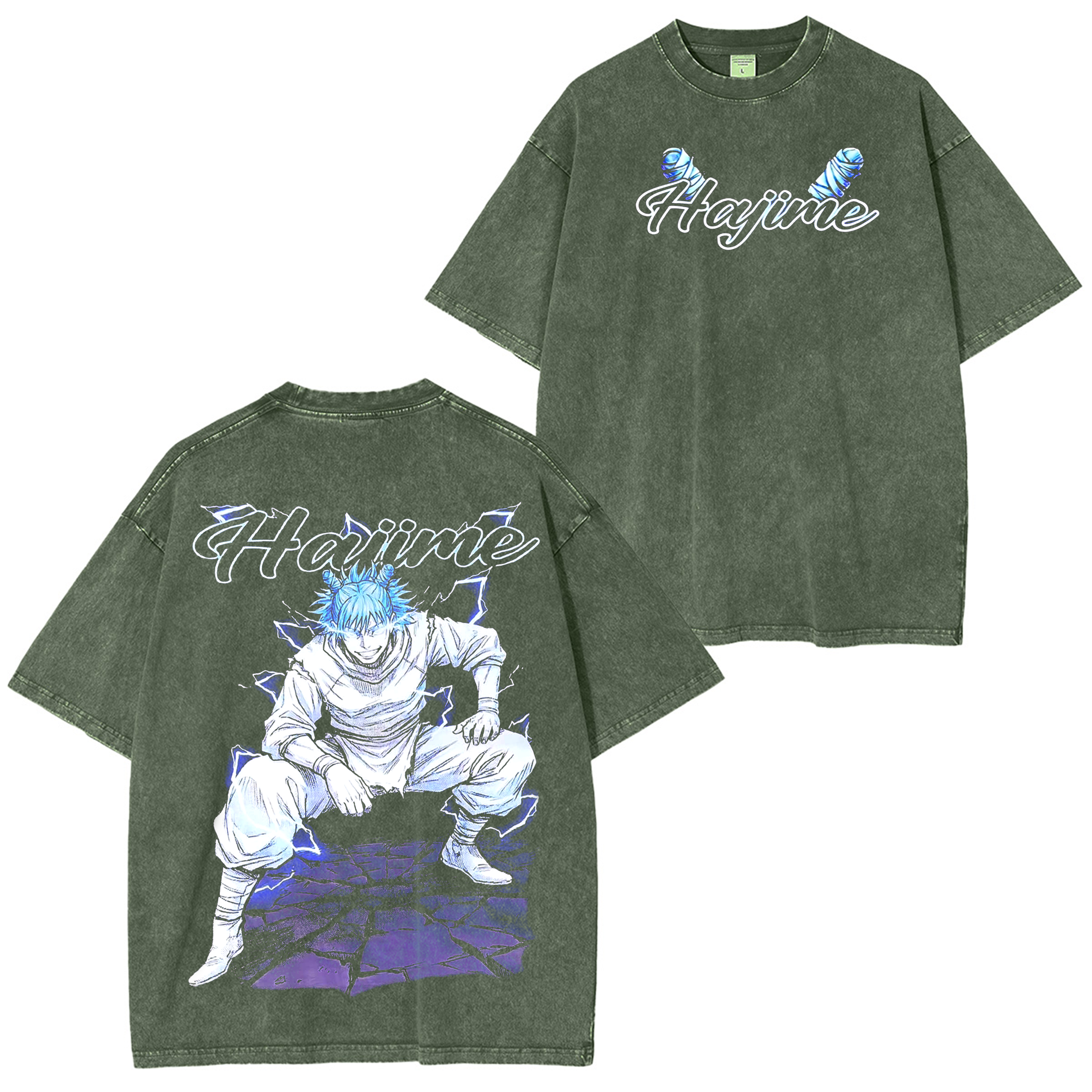 Hajime Kashimo, Jujutsu Kaisen Anime Washed T-shirt/Crewneck/Hoodie
