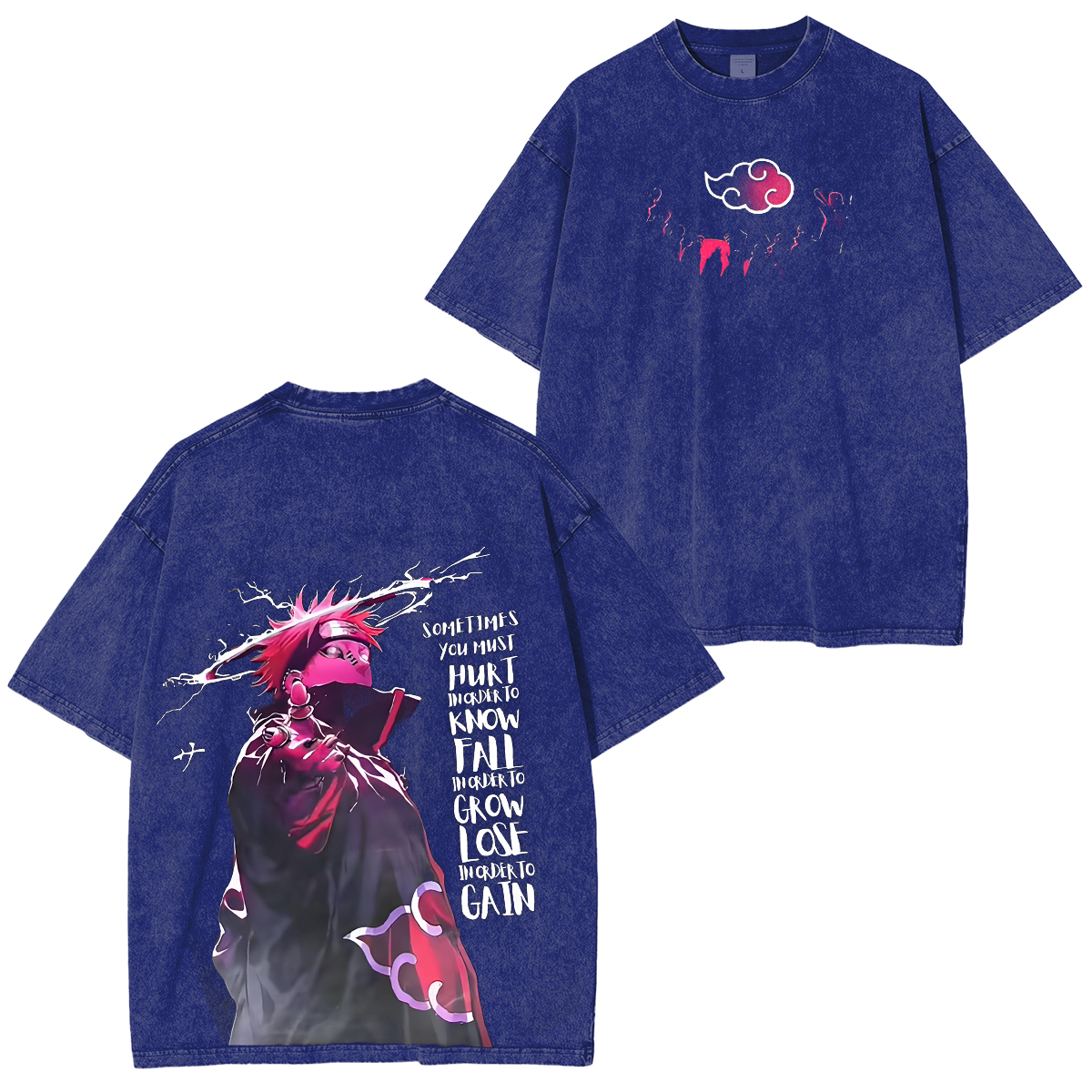 Naruto-Obito Uchiha Vintage Oversized T-Shirt