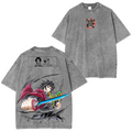 Giyu Tomiok-Demon Slayer Unisex Washed T-Shirt