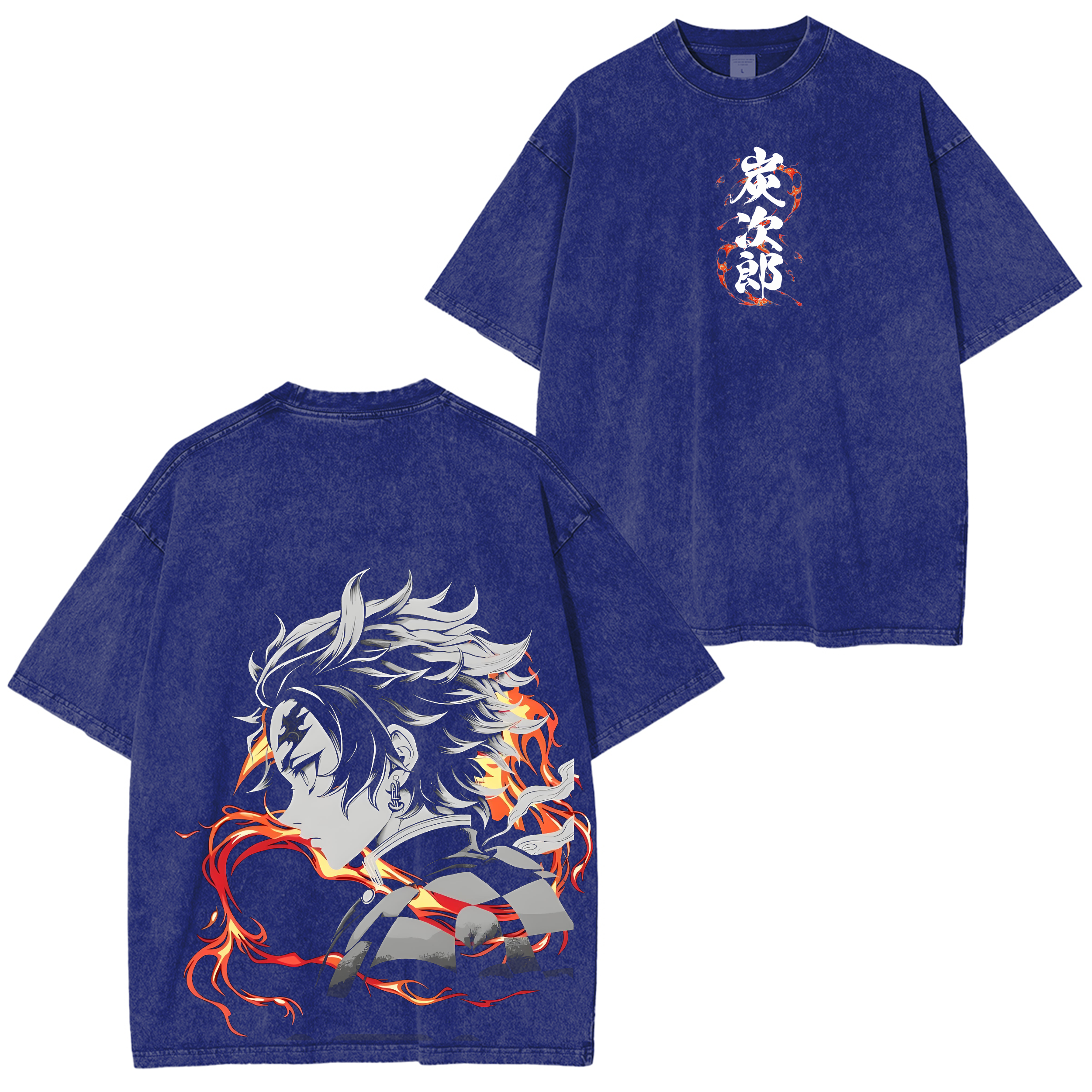 Tanjiro Kamado Vintage Unisex Washed T-Shirt