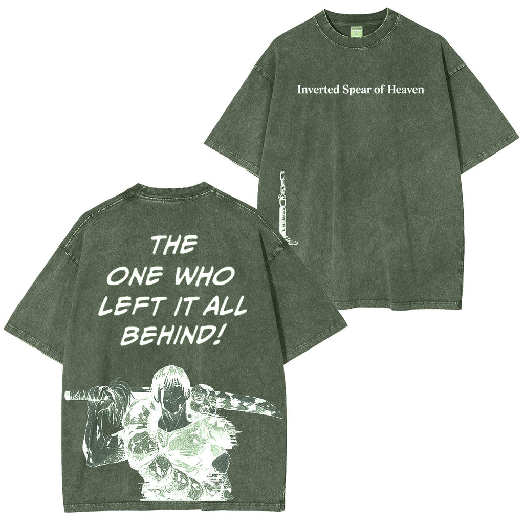 Jujutsu Kaisen :Toji Fushiguro Vintage washed T-shirt/Crewneck/Hoodie