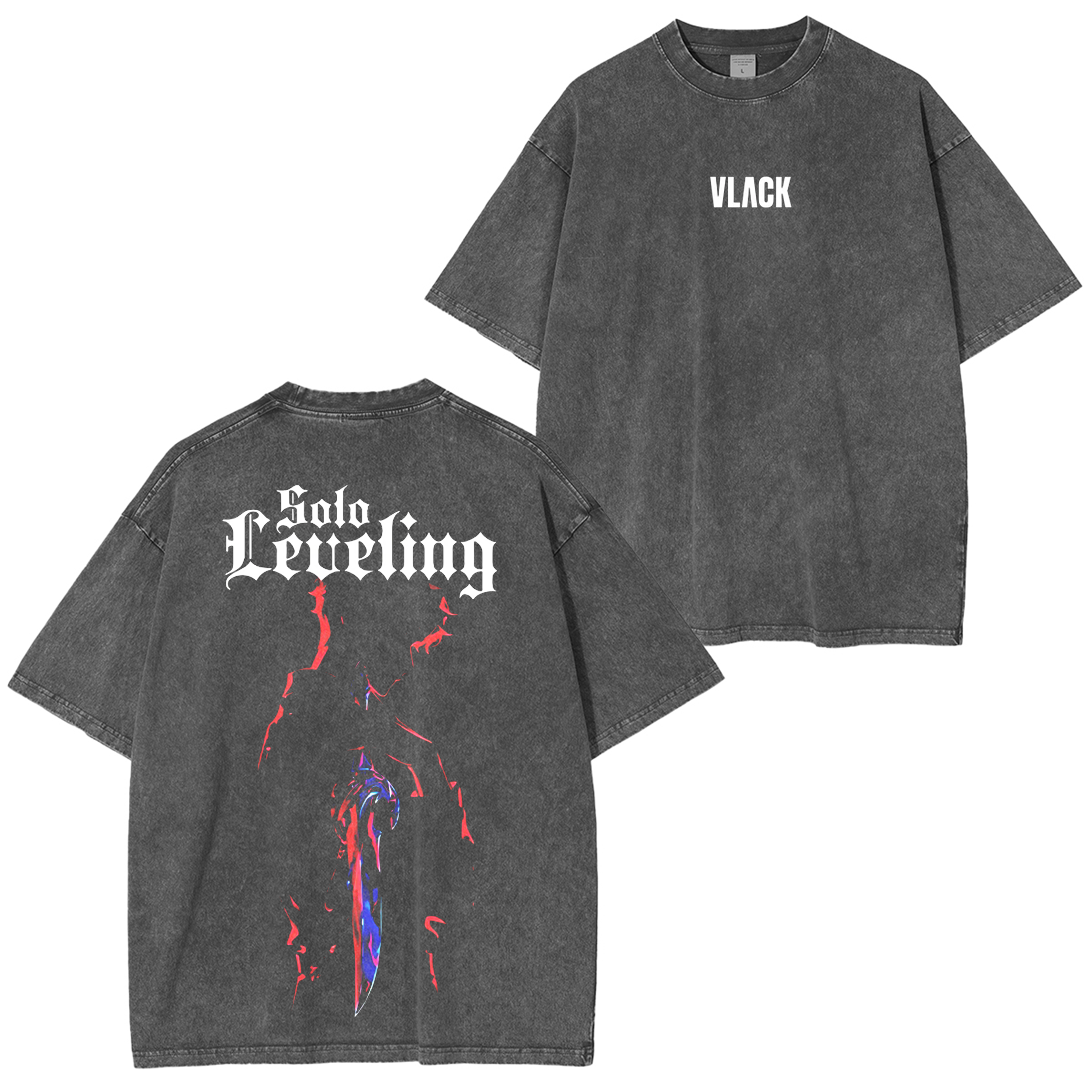 Solo Leveling Unisex Washed T-Shirt