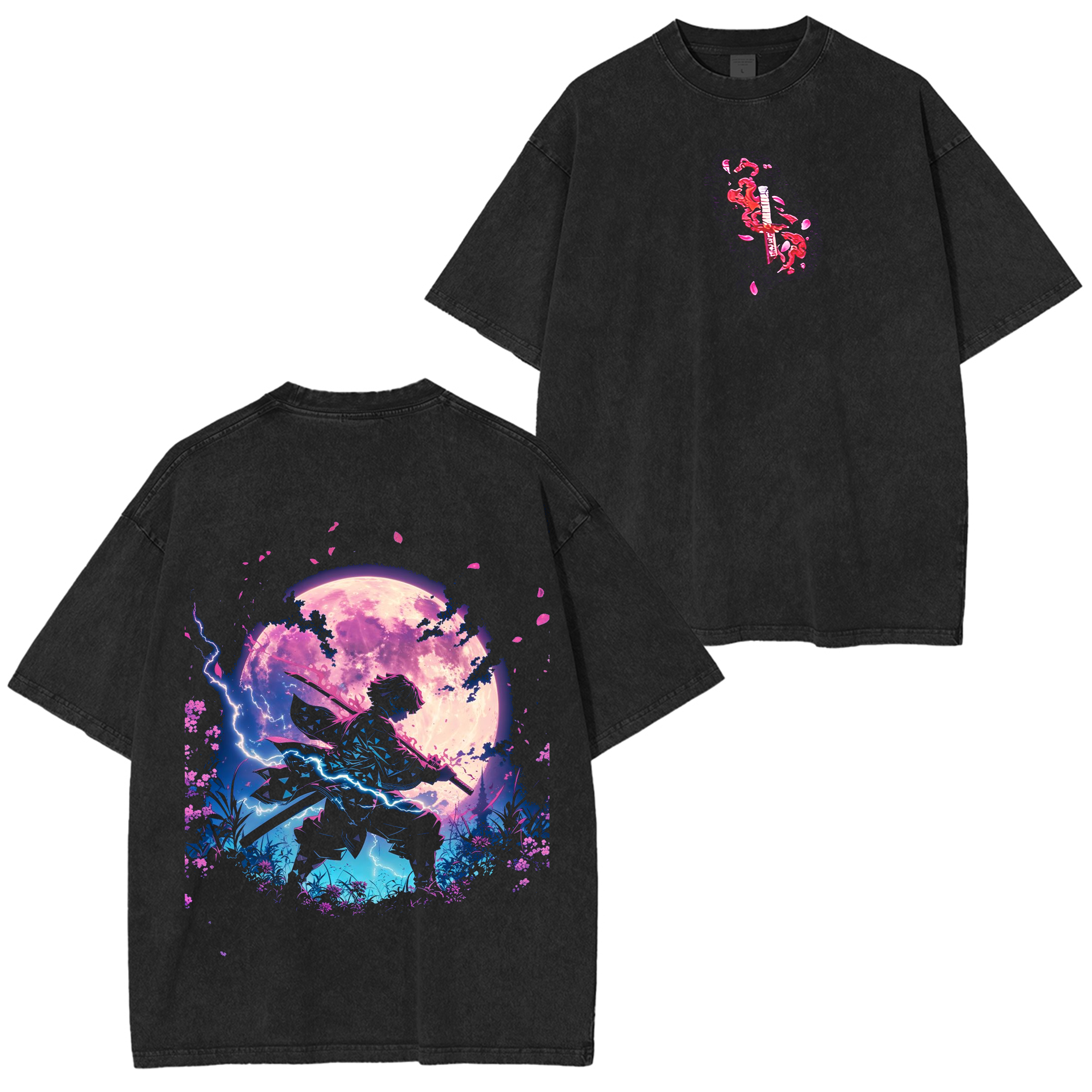 Agatsuma Zenitsu Unisex Washed T-Shirt