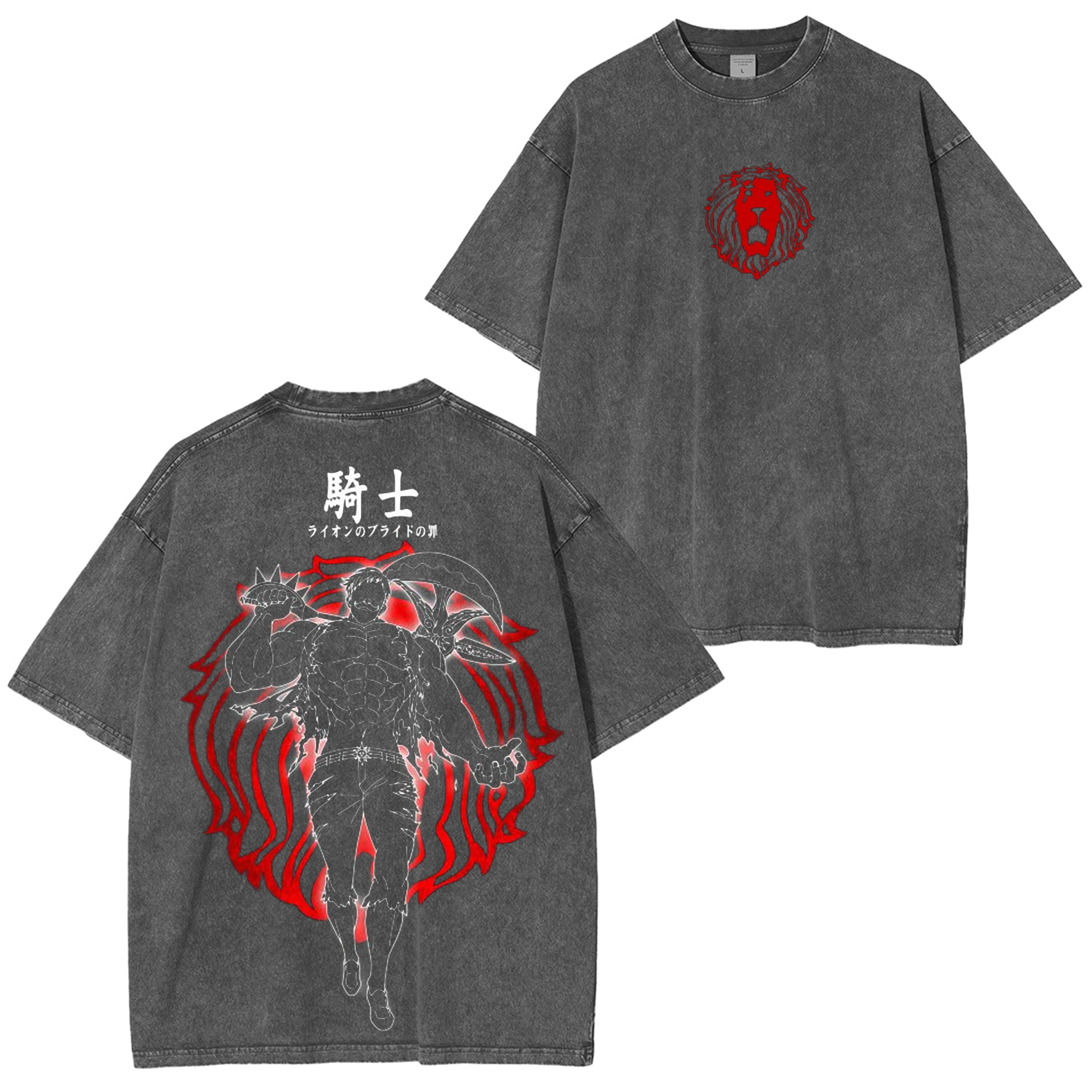 The Seven Sins Vintage Unisex Washed T-Shirt