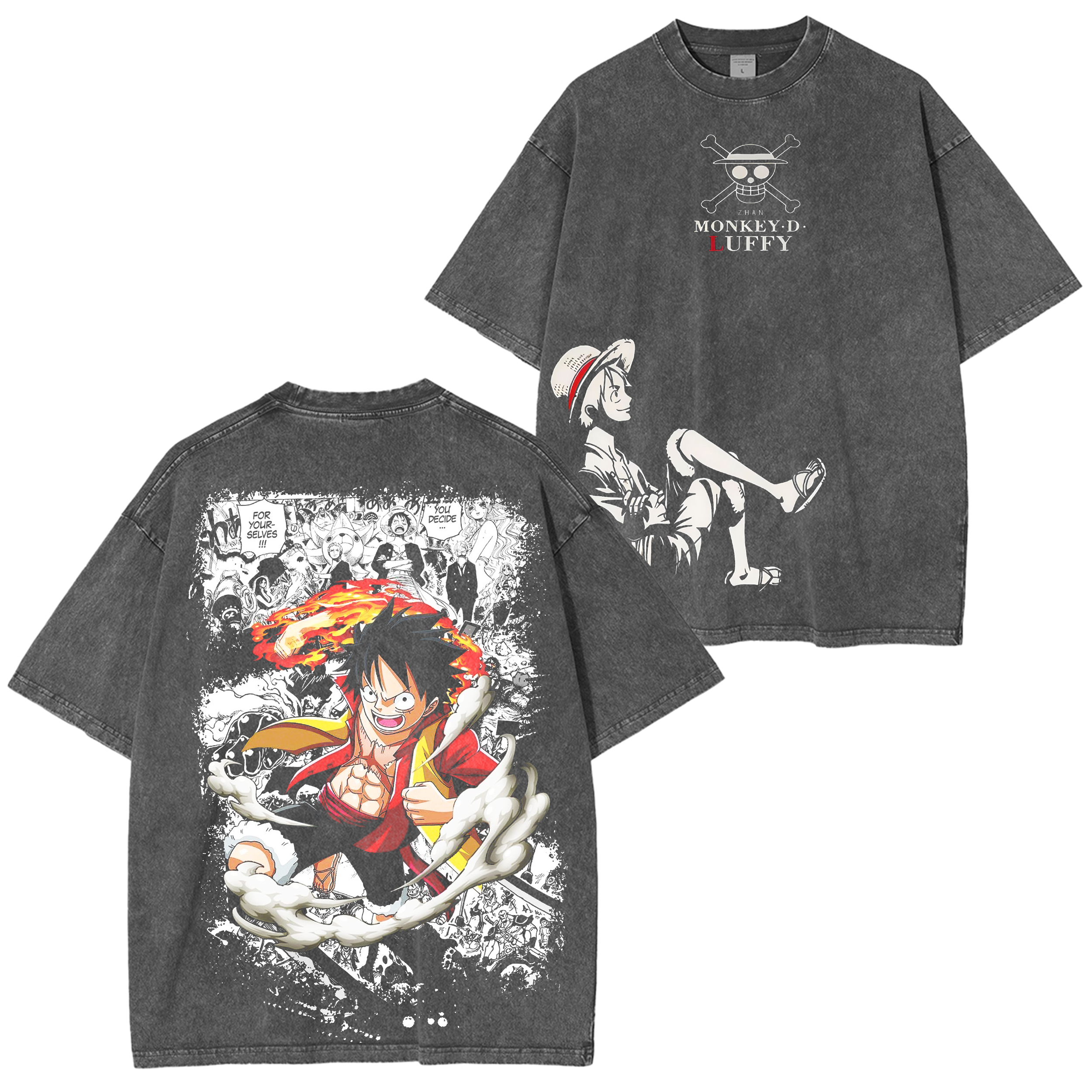 Luffy Vintage TeeحOne Piece