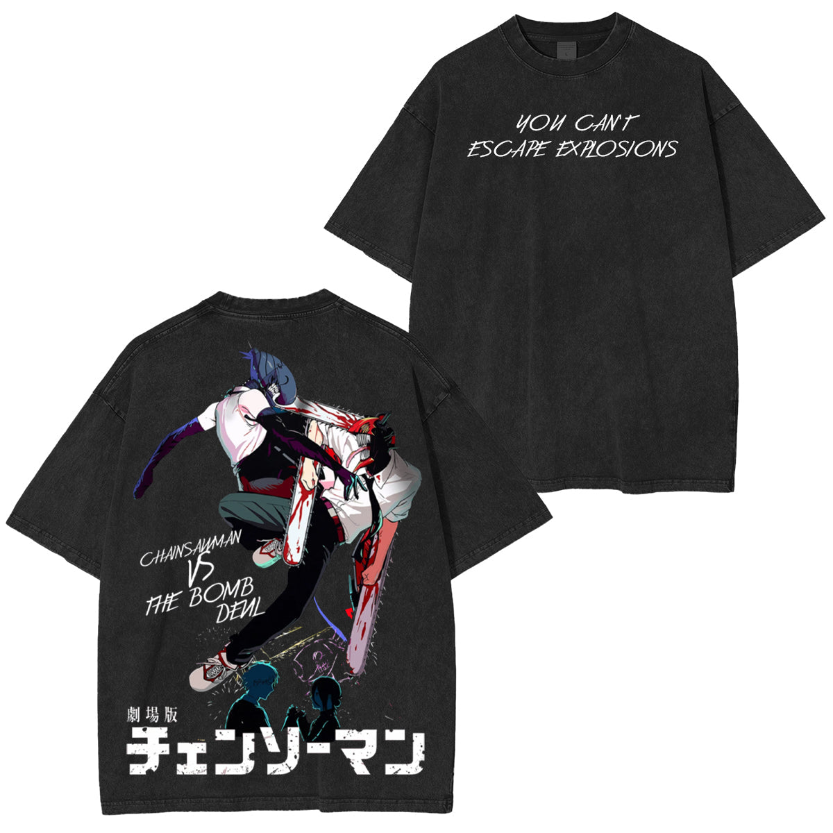 Chainsaw Man Vintage Tee