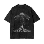 Jujutsu Kaisen Anime Acid Washed Oversize T-Shirt