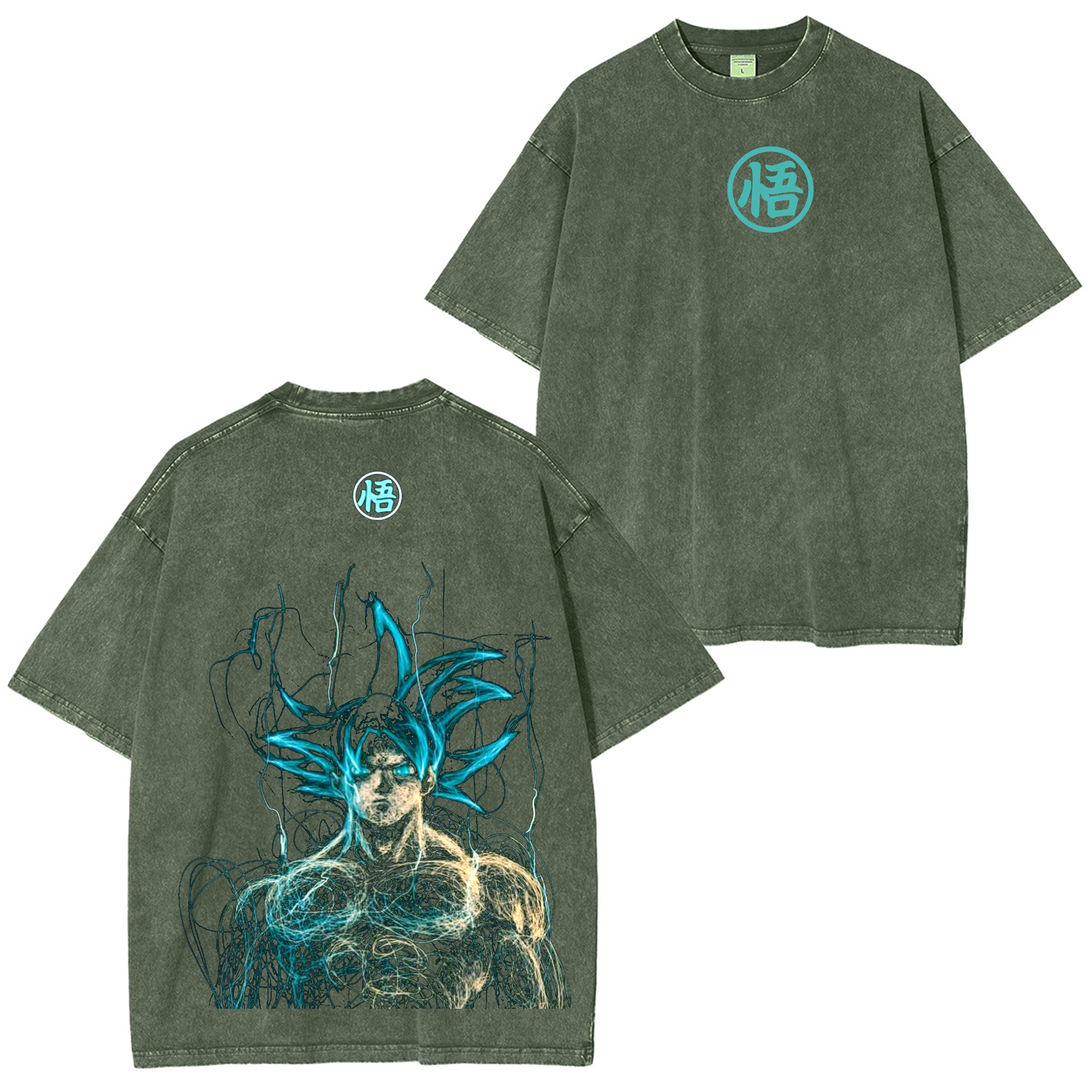 Dragon Ball Vintage Anime Washed T-shirt/Crewneck/Hoodie