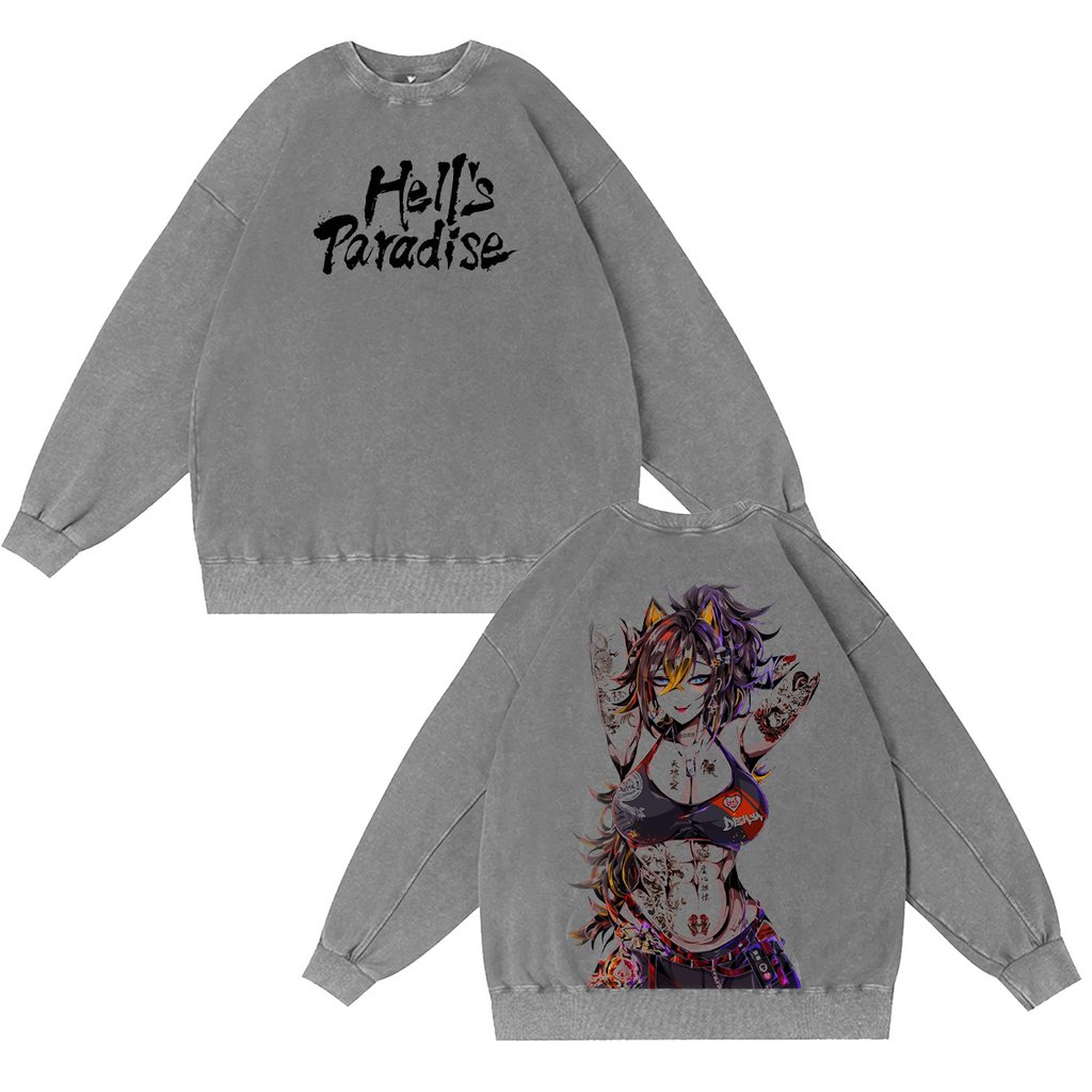 Genshin Vintage Washed T-shirt/Crewneck/Hoodie