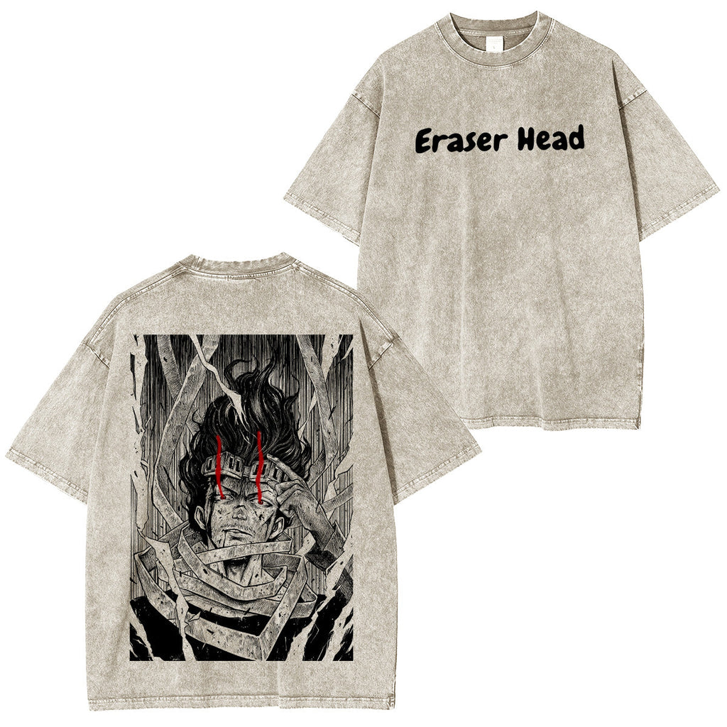 Shota Aizawa,My Hero Academia Anime Washed Unisex T-Shirt