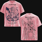 Asta x Black Bulls Black Clover Anime Washed T-shirt/Crewneck/Hoodie