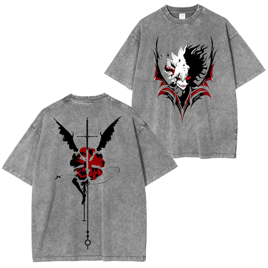 Black Clover Vintage washed T-shirt/Crewneck/Hoodie