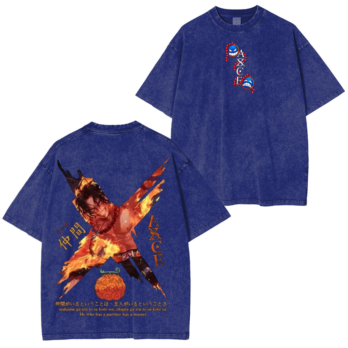 One Piece Vintage Washed T-shirt/Crewneck/Hoodie