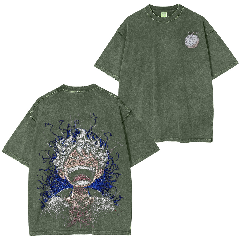 Monkey D. Luffy One Piece Washed T-shirt/Crewneck/Hoodie