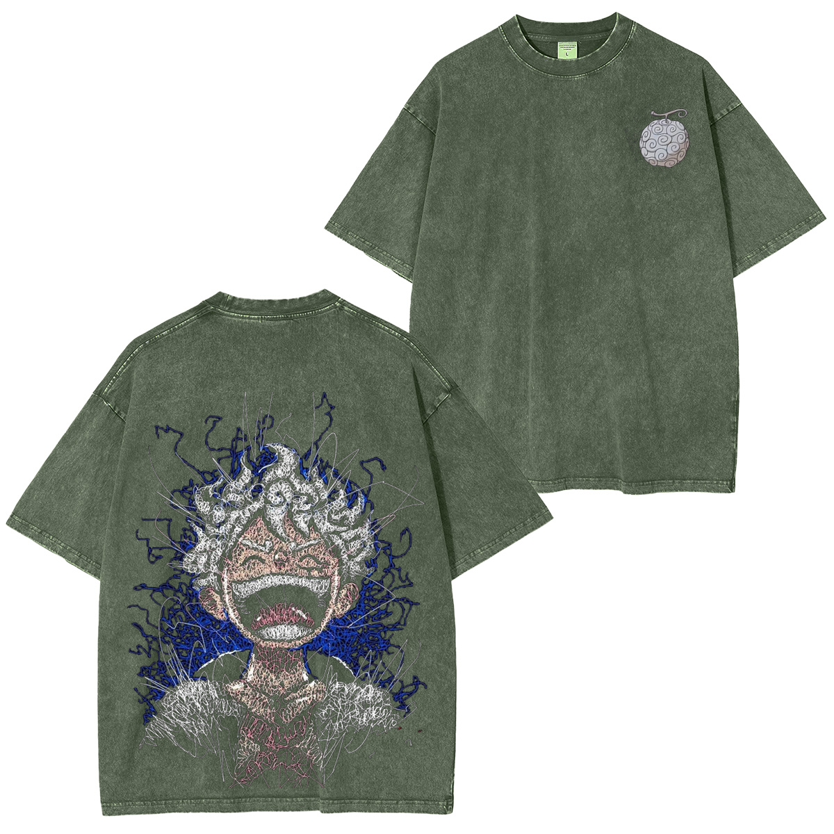 Monkey D. Luffy One Piece Washed T-shirt/Crewneck/Hoodie