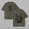 Solo Leveling Statue Of God Printed Unisex Washed T-Shirt