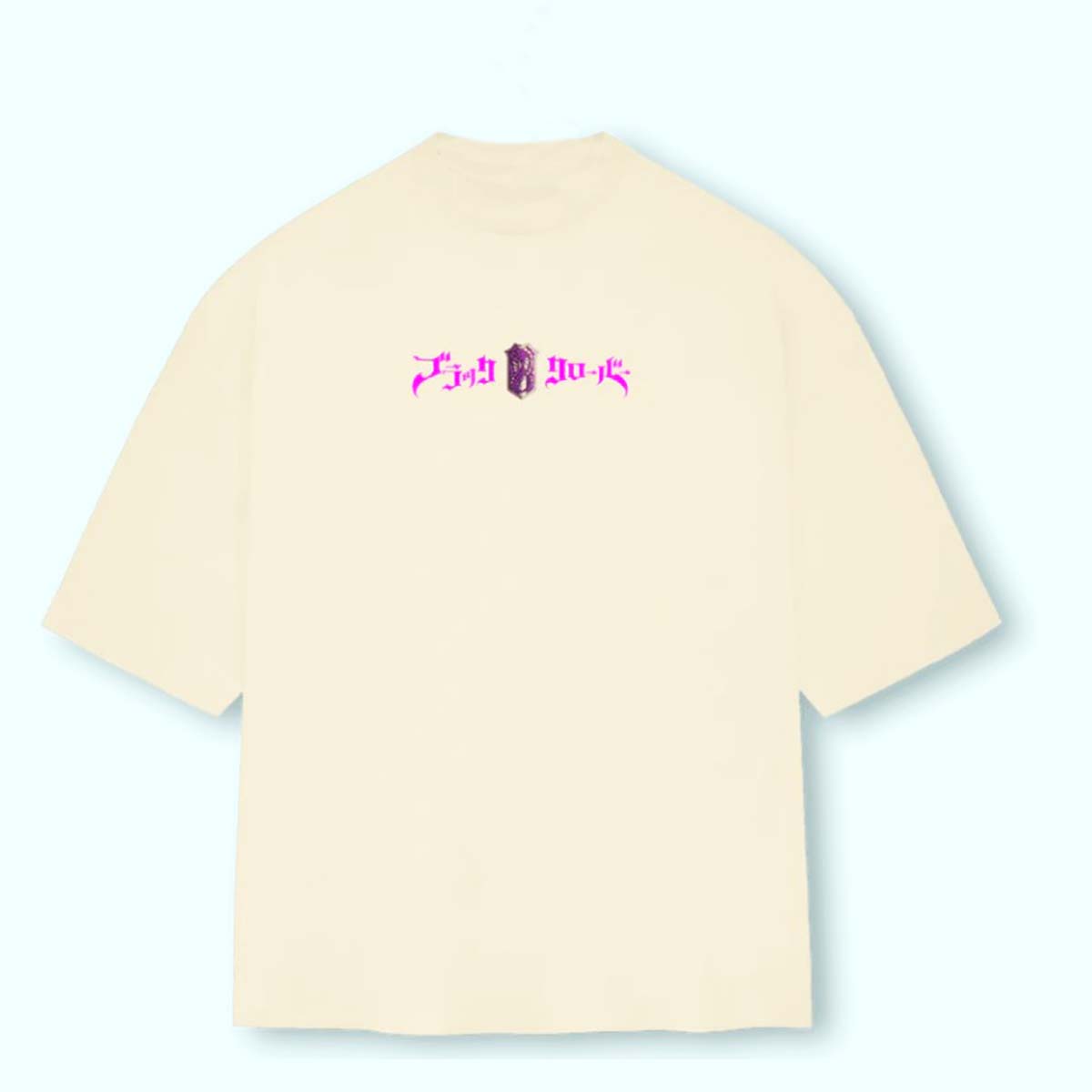 Oversized Back Premium | BLACK CLOVER - ORCAS PÚRPURAS