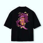 Oversized Back Premium | BLACK CLOVER - ORCAS PÚRPURAS