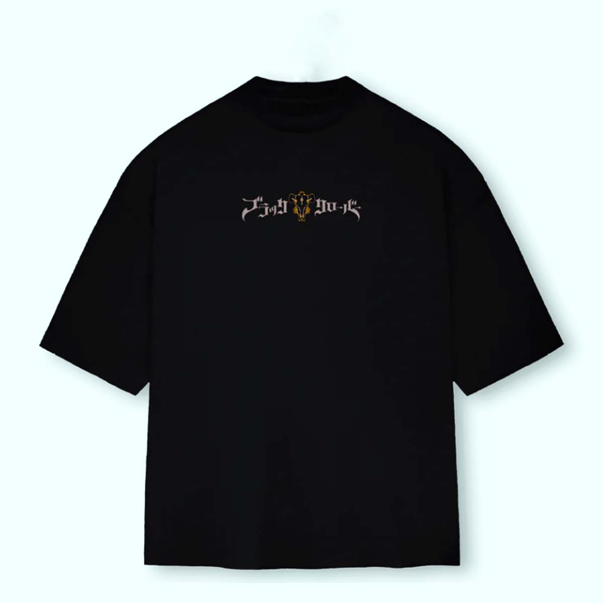 Oversized  Back Premium | BLACK CLOVER - TOUROS NEGROS Black raging bull